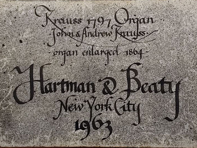 Hartman & Beaty Builder Plate